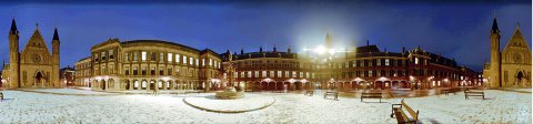 079-Den Haag Winter Binnenhof 